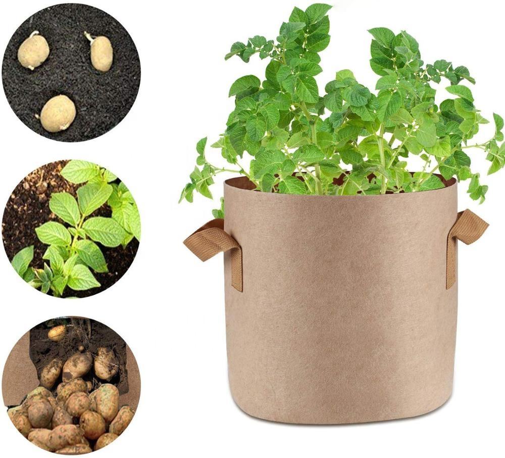 Heavy Duty Thickened Non-woven Fabric Grow Bags - Image 2