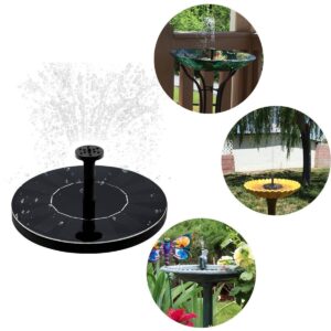 1.4W Solar Powered Circle Garden Water Pump with 6 Nozzle
