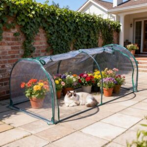 PVC mini tunnel greenhouse