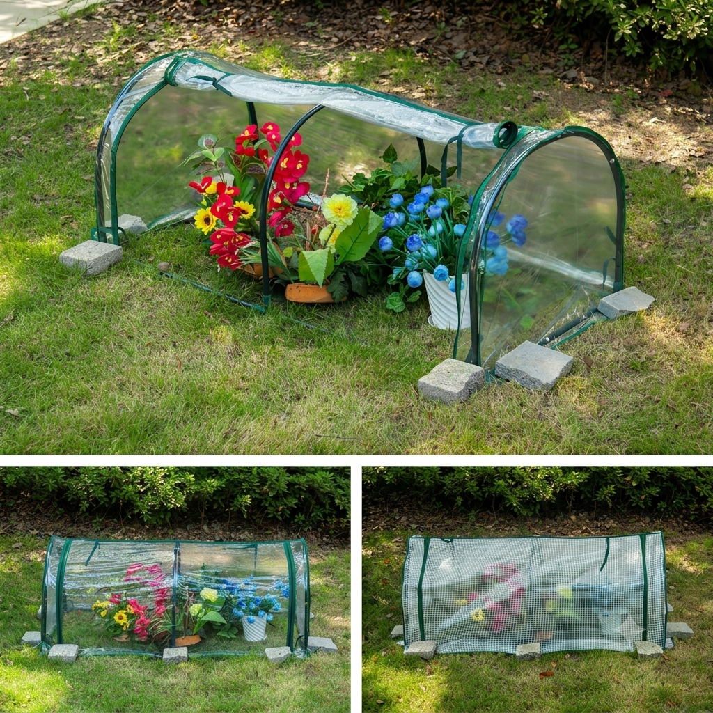 Tomato Grow Tunnels