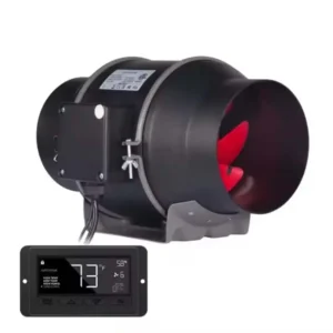 Inline duct fan with smart control