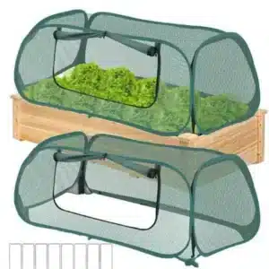 Raised Garden Bed Mesh Cover