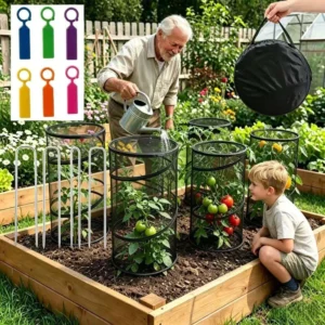 Pop-Up Plant Protection Mesh Cover